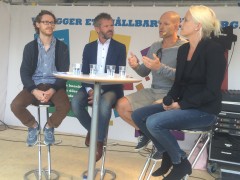 Christer Andersson i paneldebatt om förorter och segregation